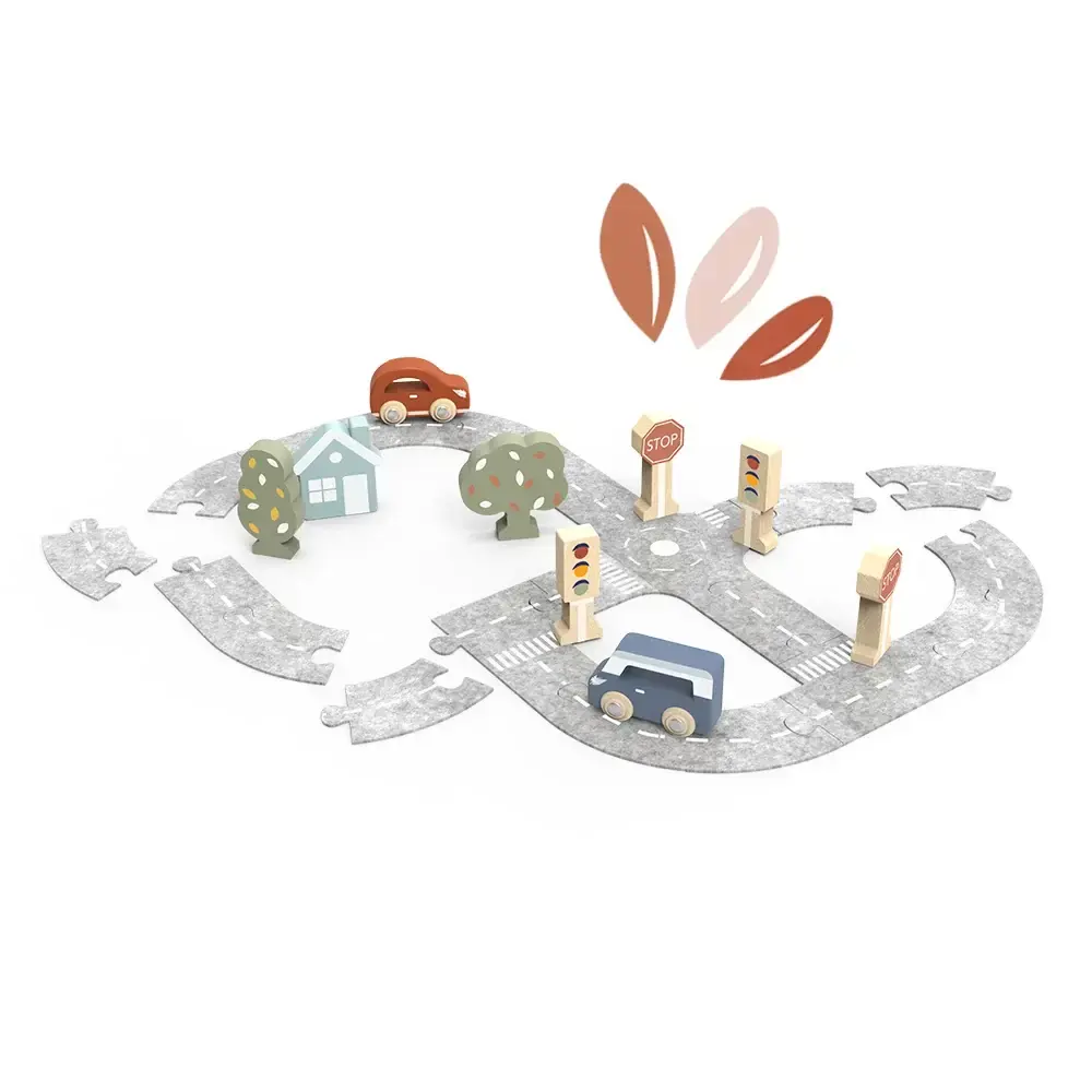 Speed Monkey Car Track Puzzle 